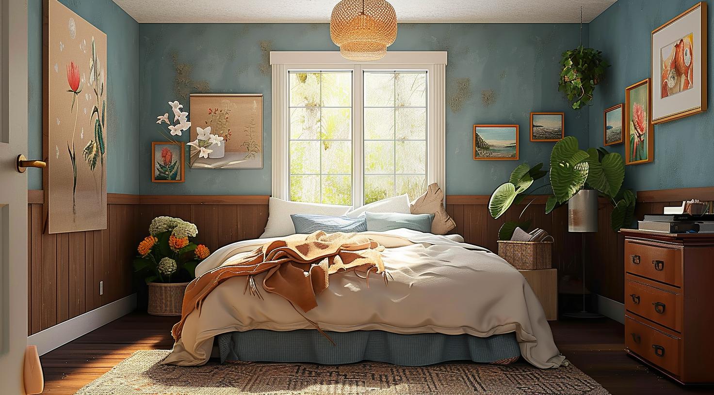 Ein harmonisches Schlafzimmer dank Feng-Shui
